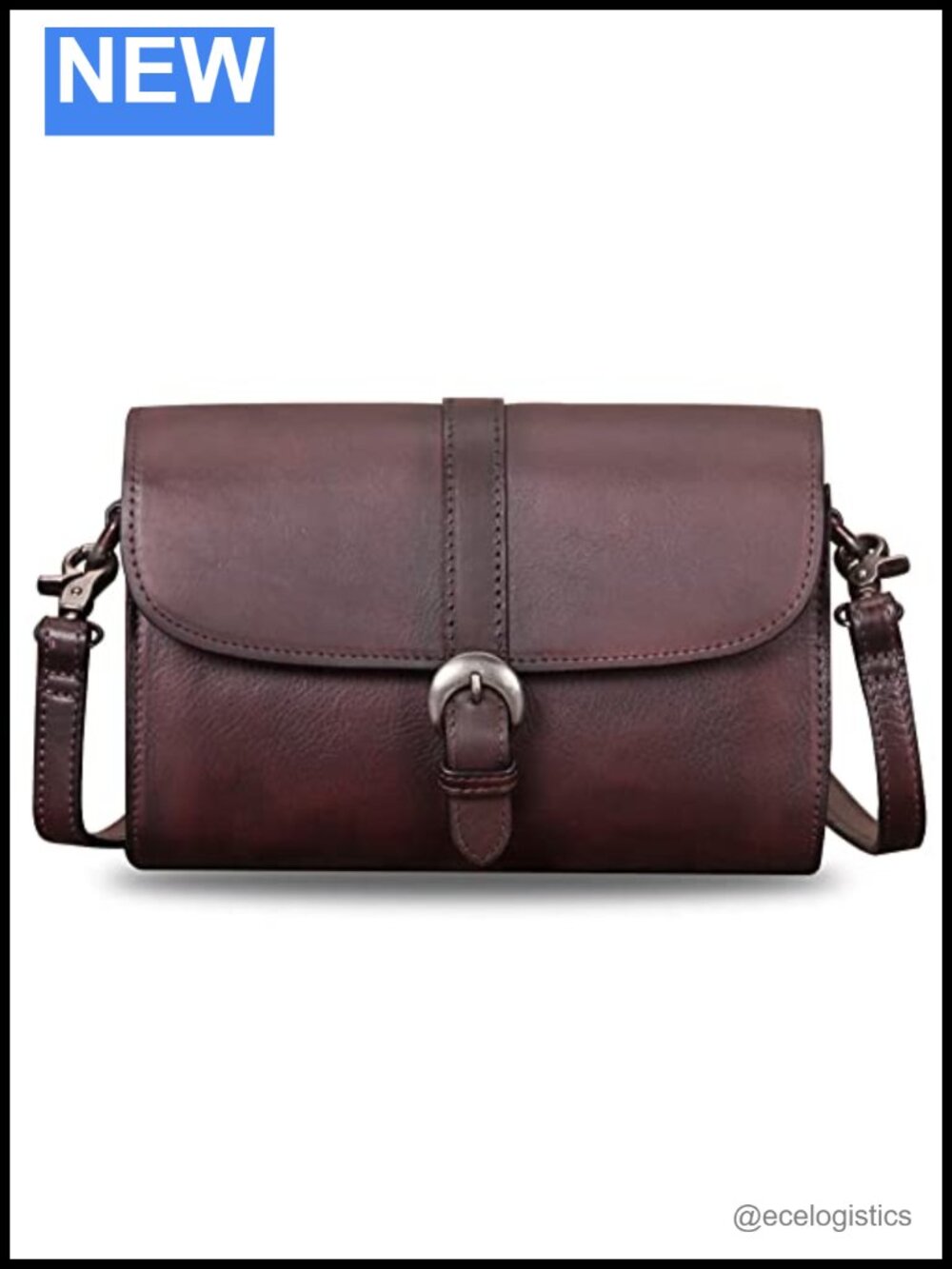 Genuine Leather Small Purse Handbag for Women Vintage Shoulder Crossbody Satchel